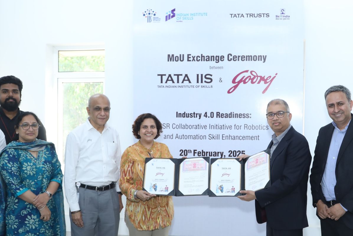 Godrej Enterprises Group Partners With Tata IIS To Build Next-Gen Industry 4.0 Workforce